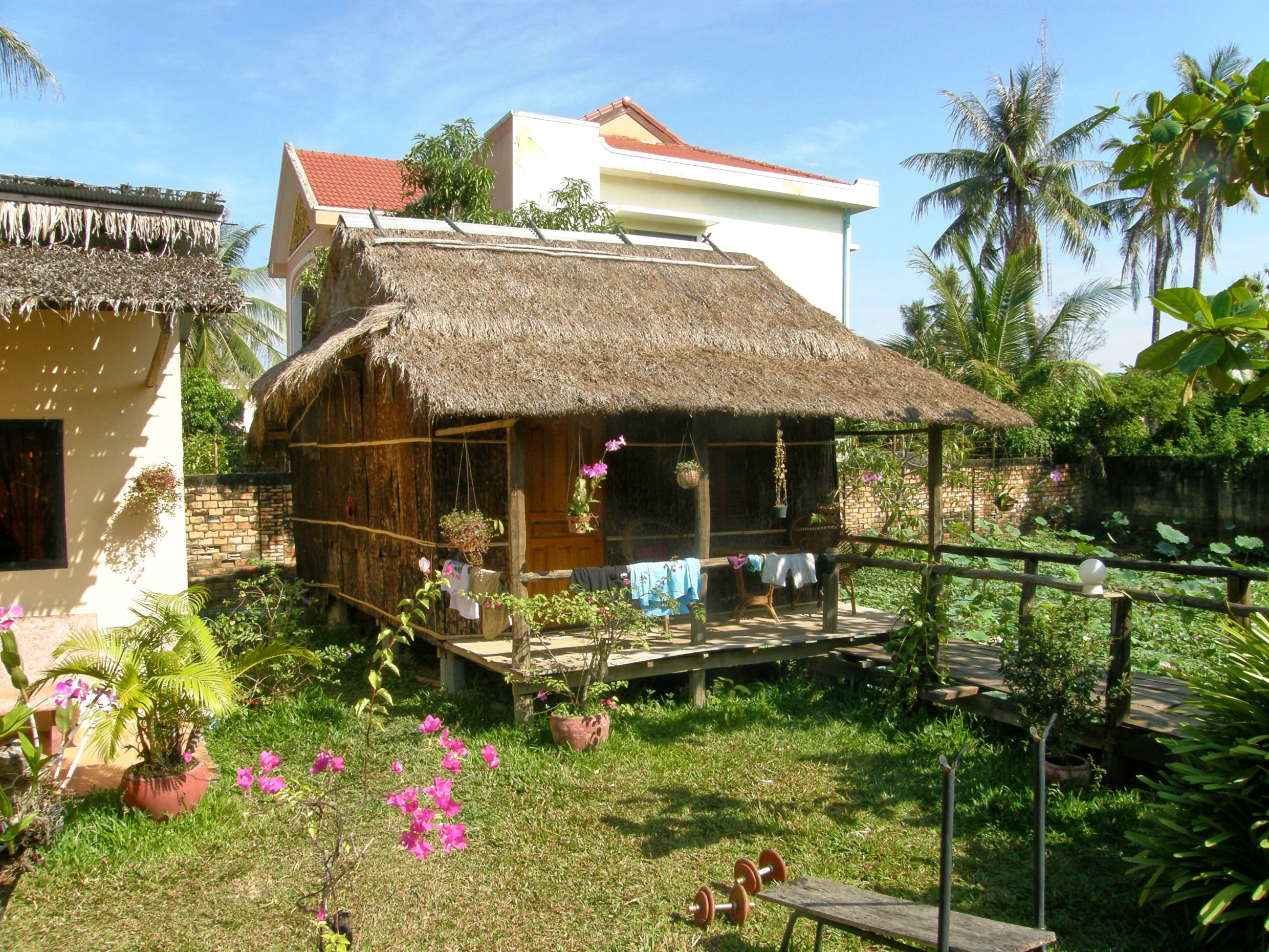 Orchid Guest House in garden setting